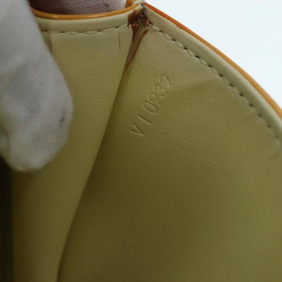 LOUIS VUITTON Monogram Vernis Spring Street Bag Lime Yellow M91068 - Picture 11 of 16